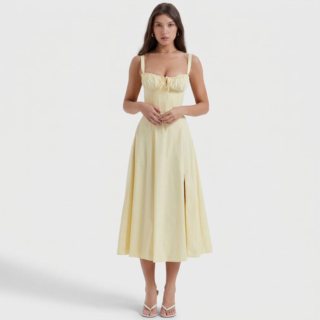 Luana - Elegantly Chic Maxi Dress