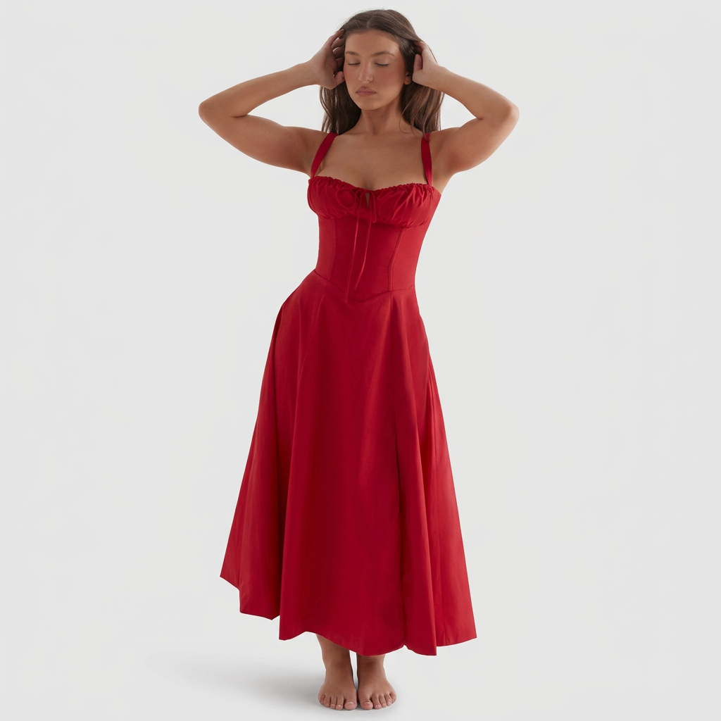 Luana - Elegantly Chic Maxi Dress