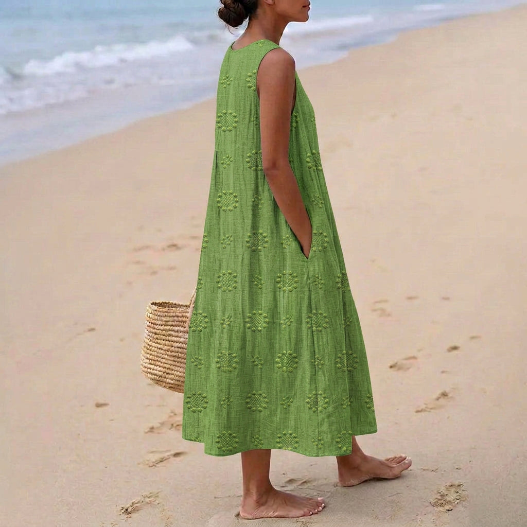 Ana - Comfortable Cotton Dress