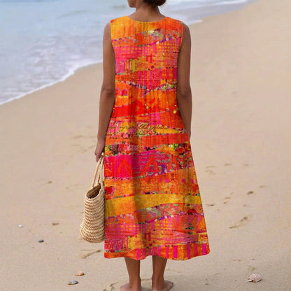 Iara - Comfortable Cotton Dress