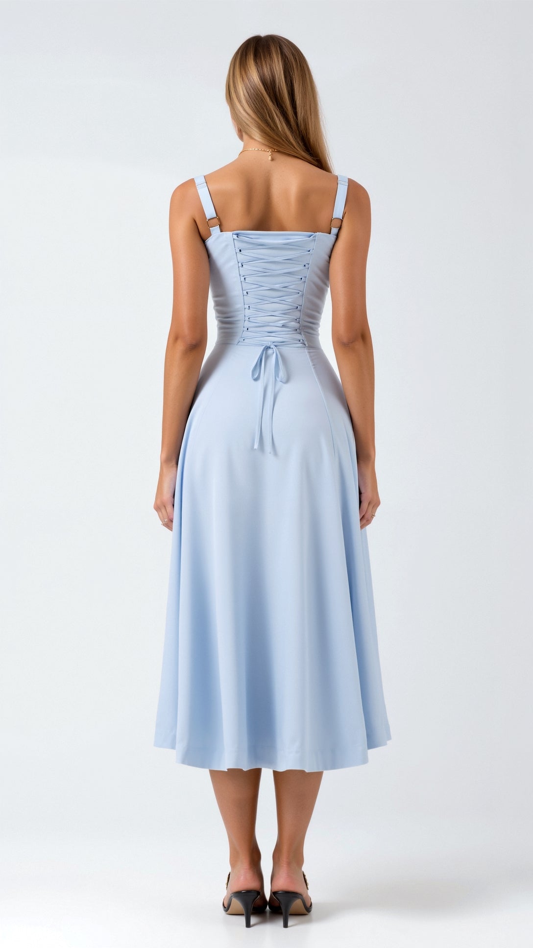 Júlia - Elegantna Midi Haljina za Svaku Priliku