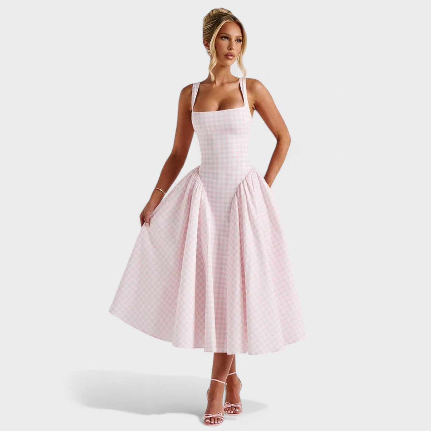 Xerife - Vintage Style Midi Dress
