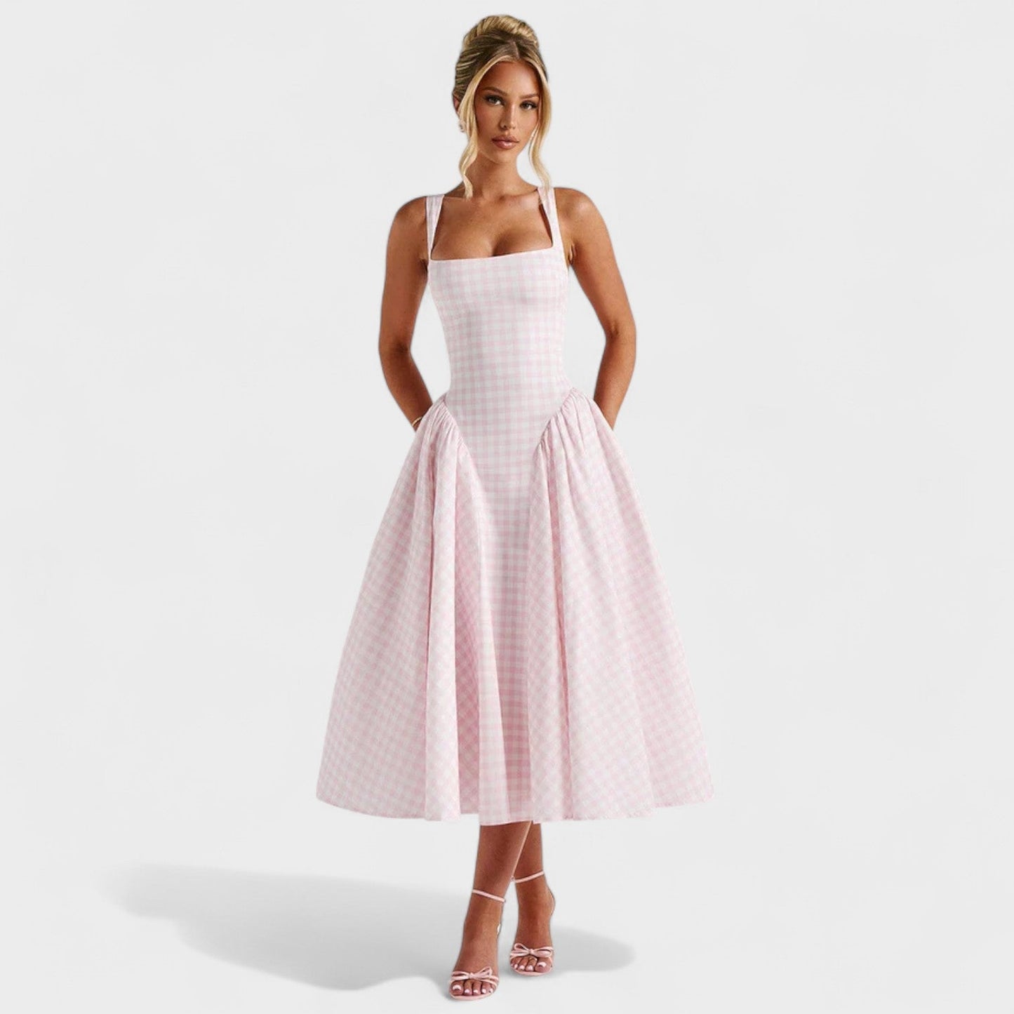 Xerife - Vintage Style Midi Dress