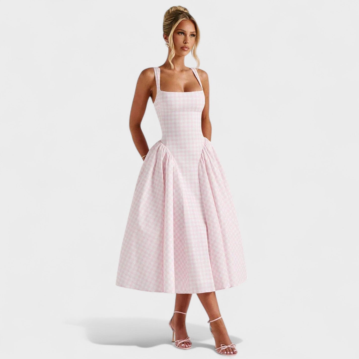 Xerife - Vintage Style Midi Dress