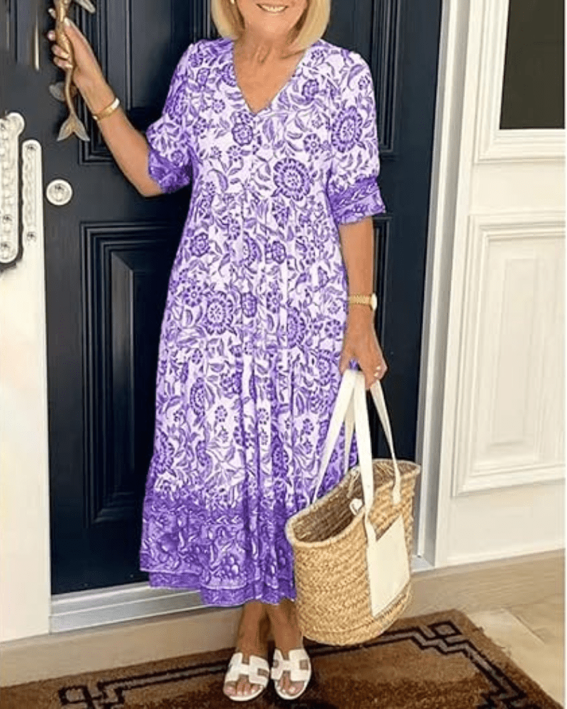 Violeta - Elegantna i Laka Ljetna Haljina